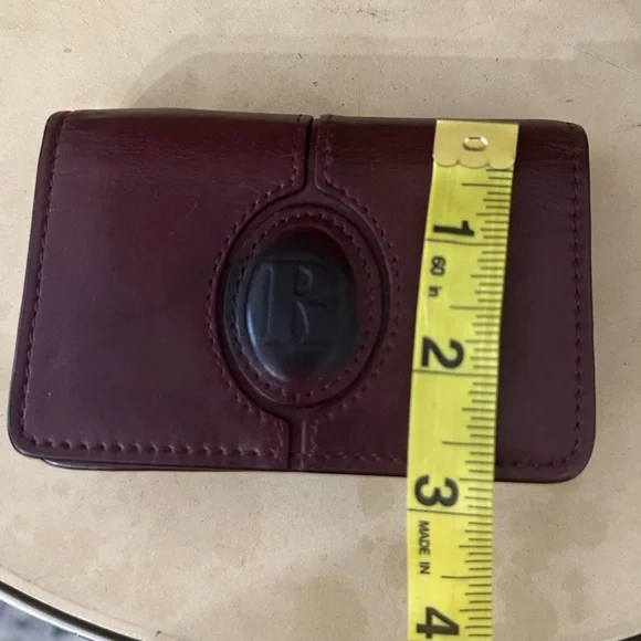 Rouje Kiki Bordeaux Leather Wallet - Picture 9 of 9